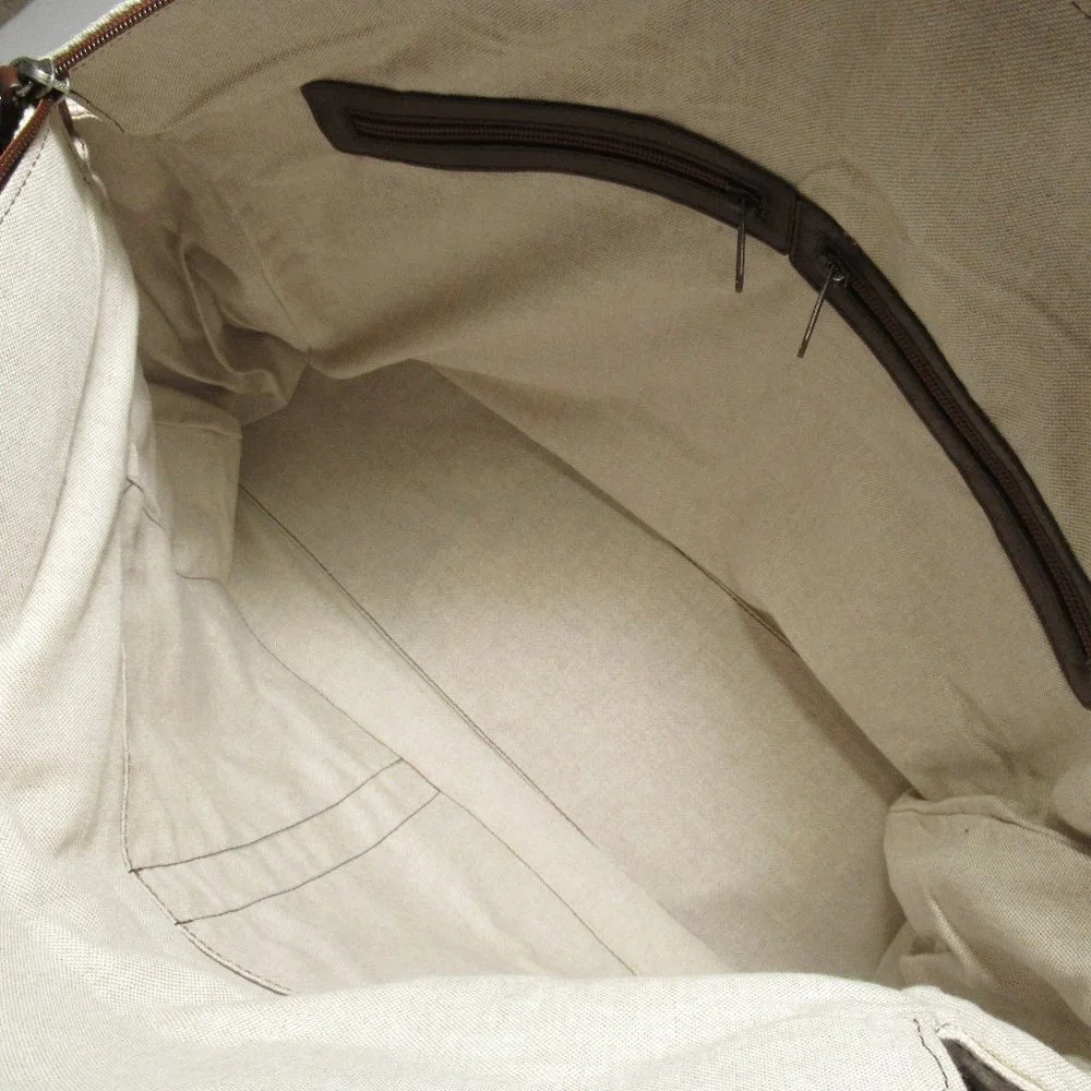 Carat23 Casual Sand Handmade Weekender Travel Bag